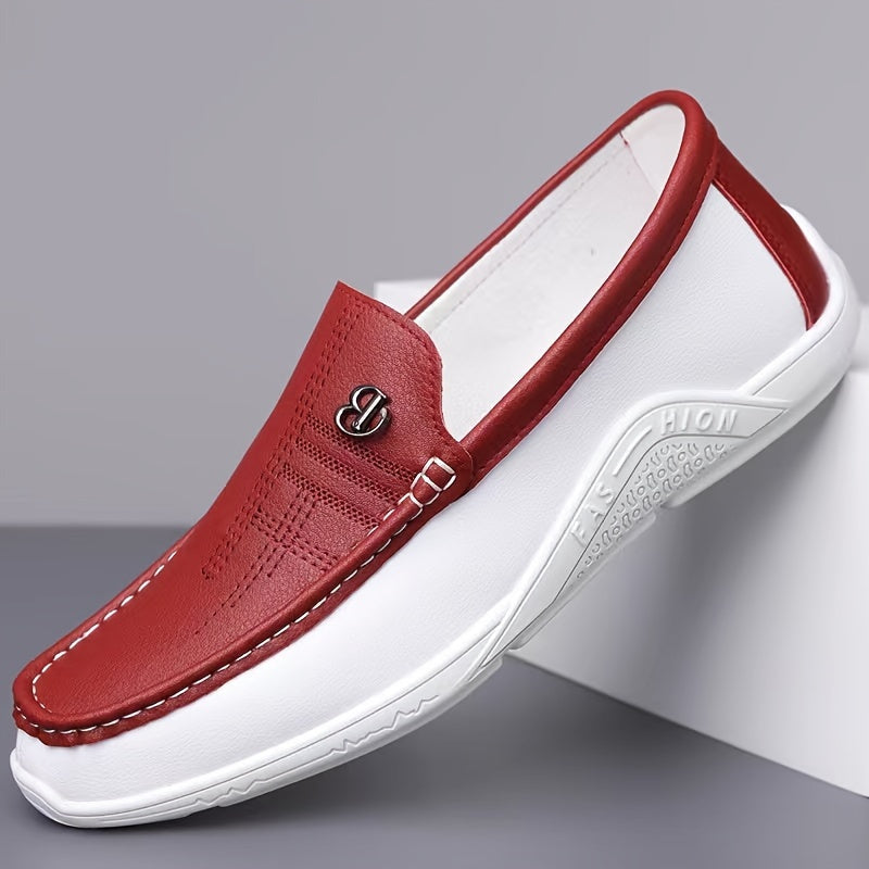 The Notting Hill Loafer — Red & White