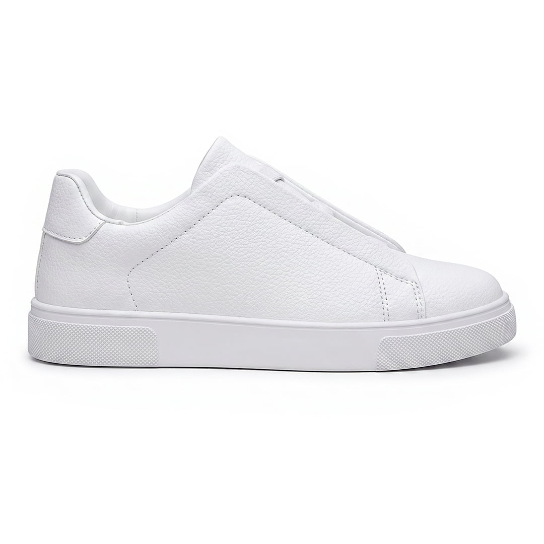The Clerkenwell Leather Sneaker — White