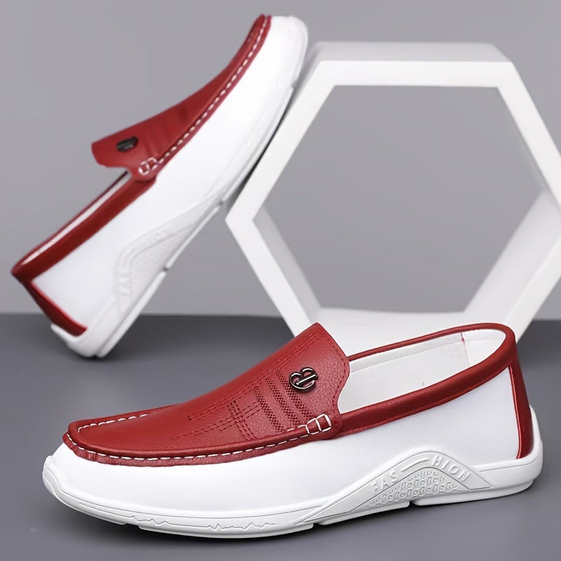 The Notting Hill Loafer — Red & White