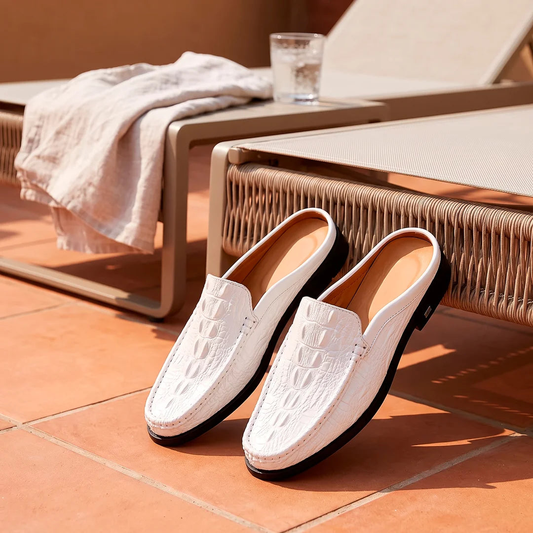 The Chelsea Mule — White
