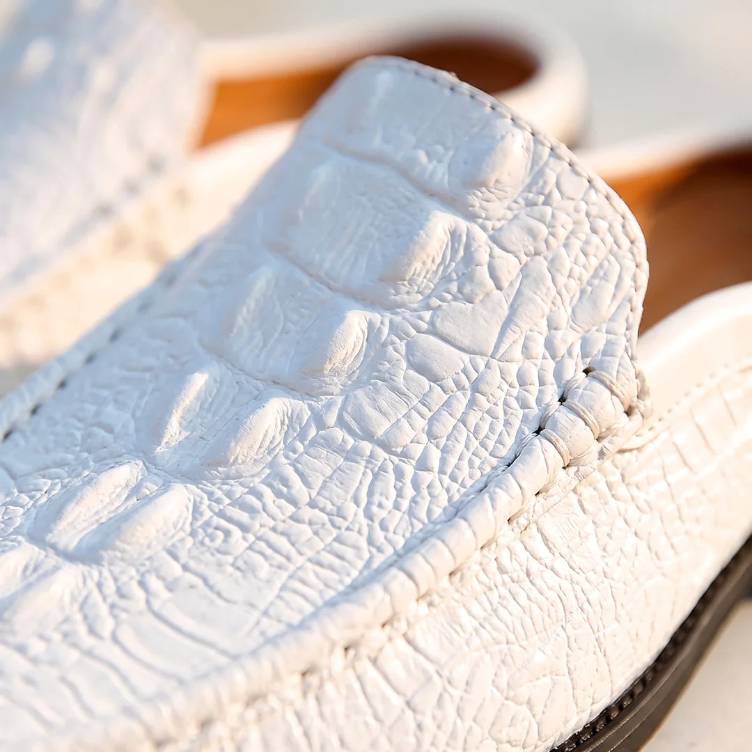The Chelsea Mule — White