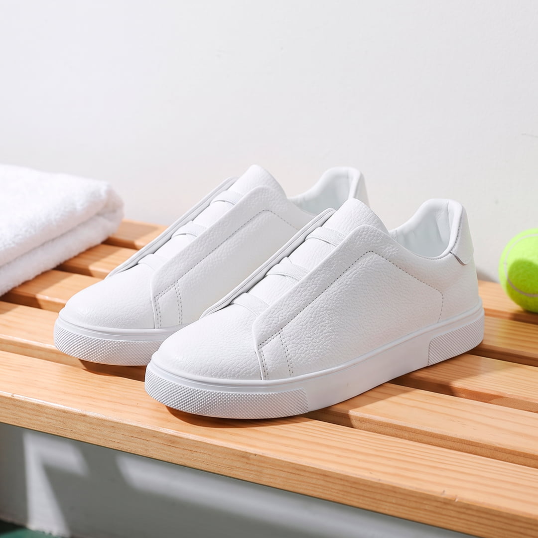 The Clerkenwell Leather Sneaker — White
