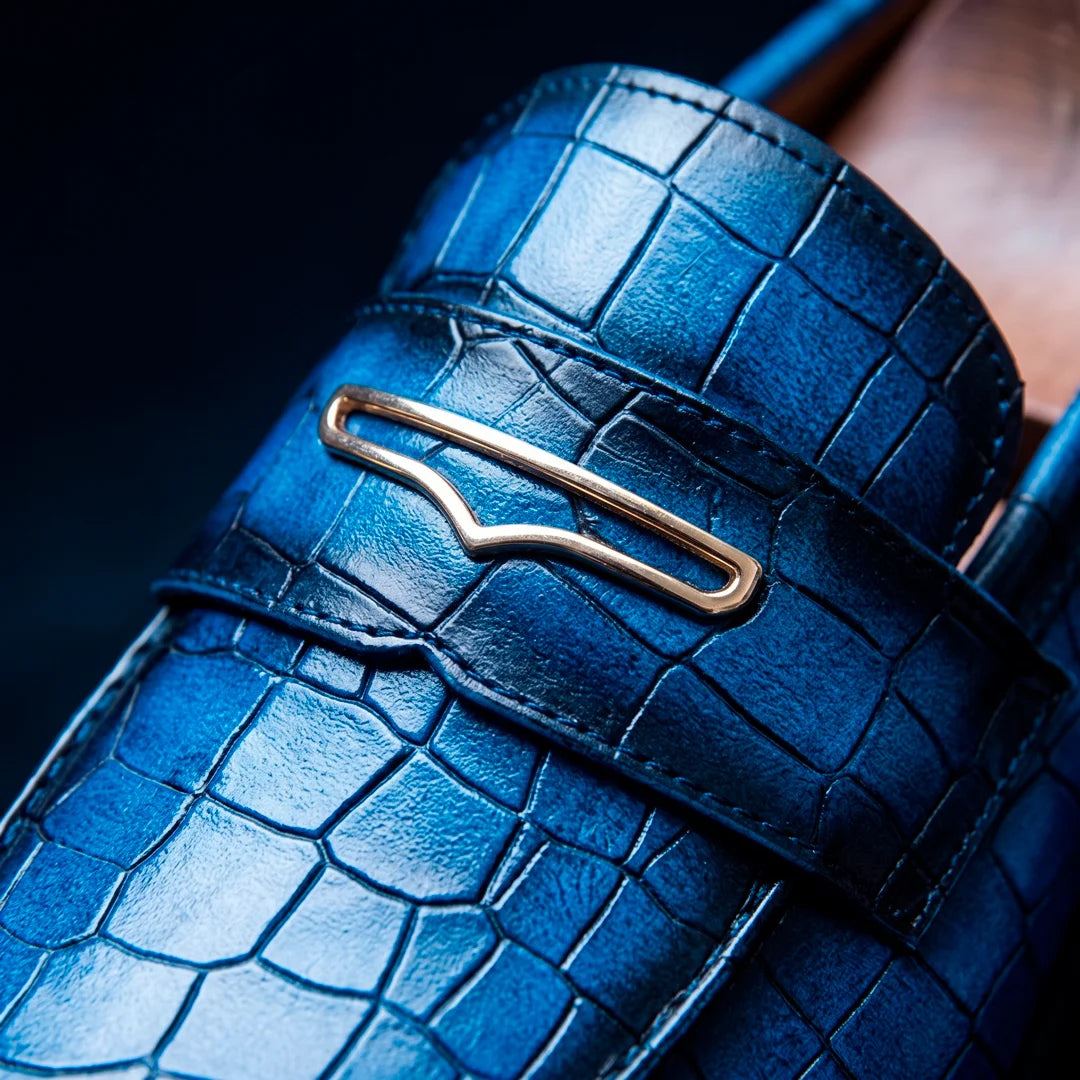 The Piccadilly Loafer — Blue