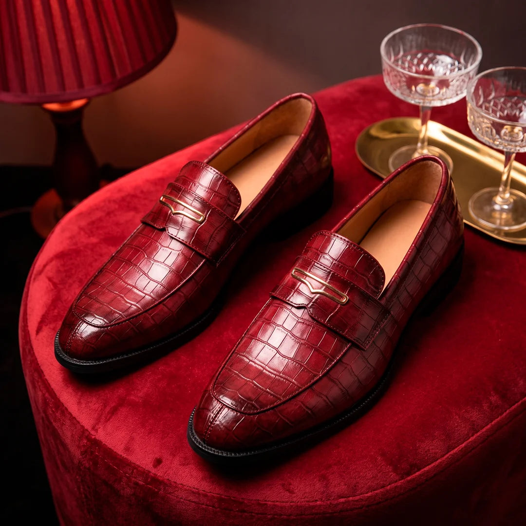 The Piccadilly Loafer — Burgundy