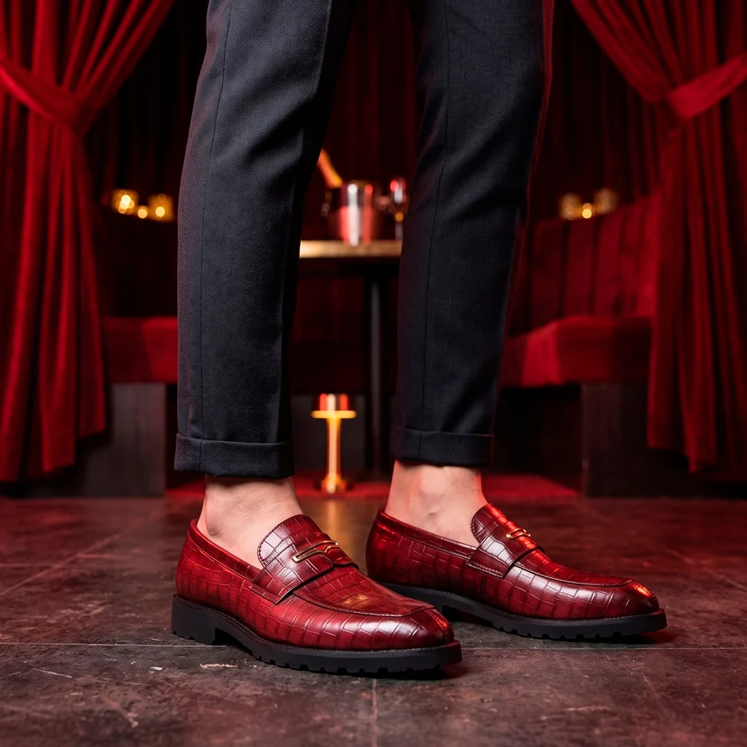 The Piccadilly Loafer — Burgundy