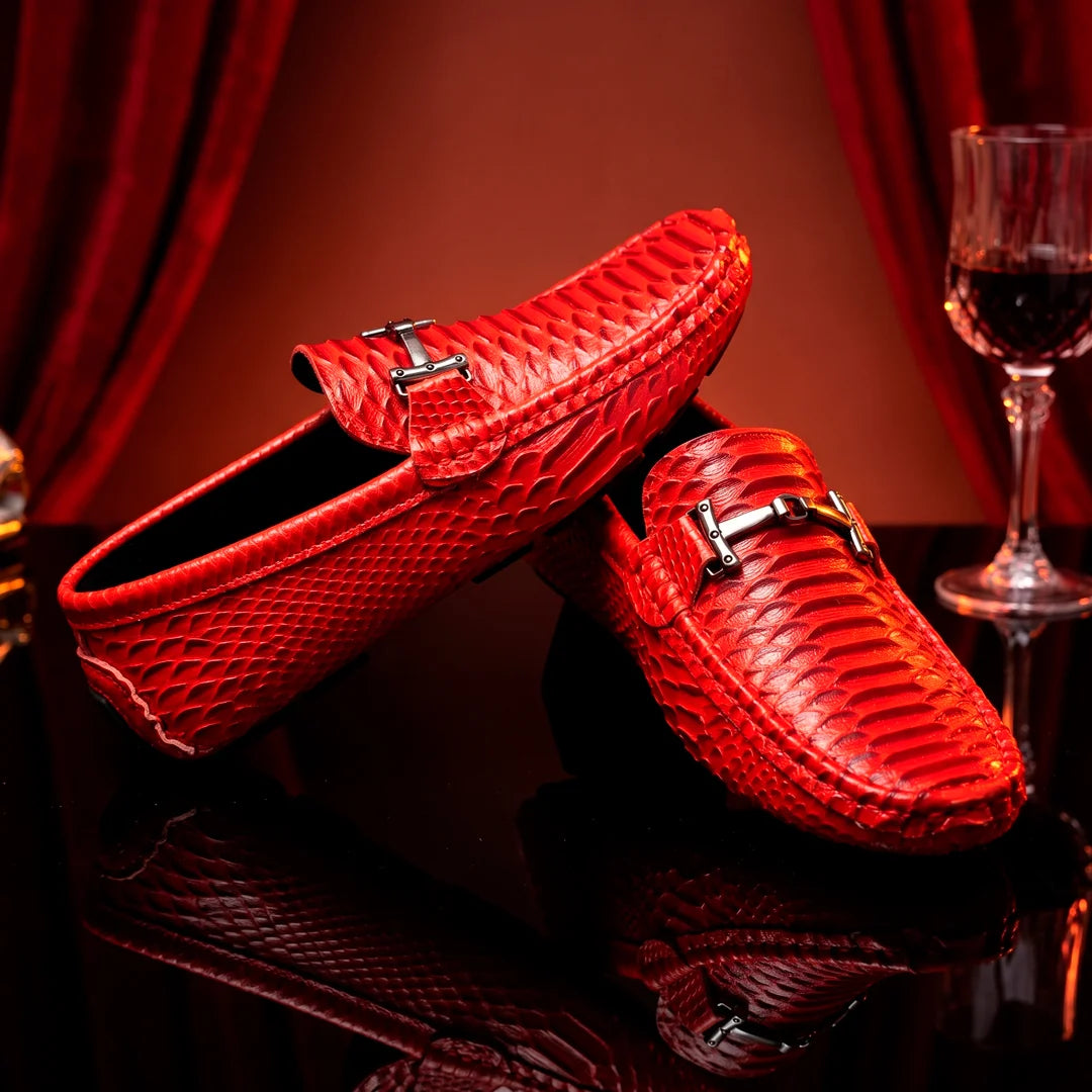 The Shoreditch Loafer — Red